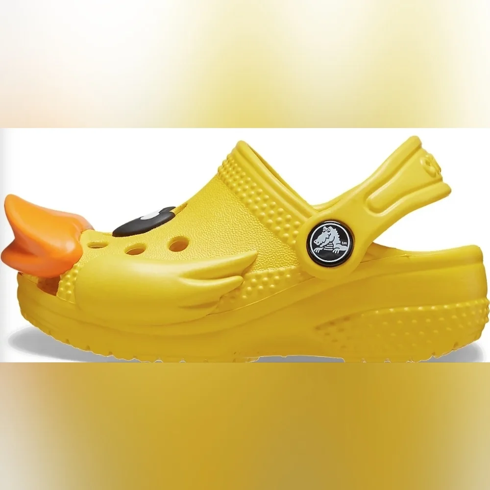 Crocs Infant Classic Littles Duck Size 2/3 New In Box MSRP $55